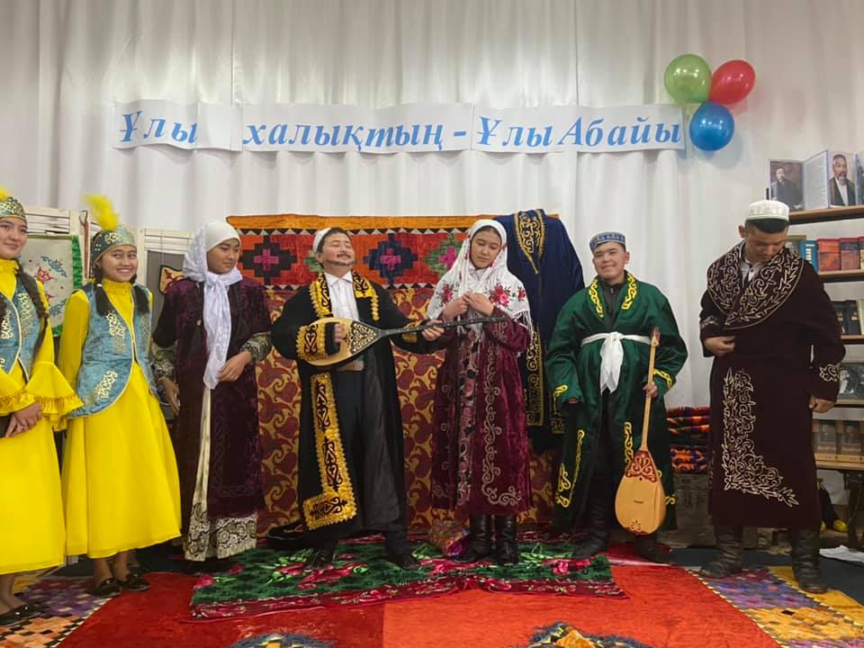 Абай Құнанбайұлының 175 жылдығына орай “Ұлы халықтың - Ұлы Абайы” тақырыбында іс-шара өтті.